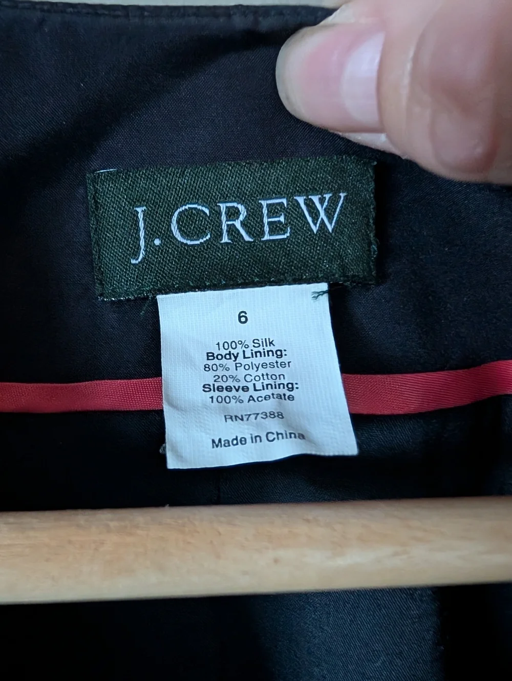 J. Crew Navy Ruffled Button-Front Jacket - Picture 2 of 6